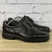 ECCO Helsinki 2 Dark Brown Leather Oxford Shoes Men's US 10-10.5 EU 44 Lace Up