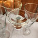 5 Princess House Heritage Crystal Pilsner Beer Glasses 7.5 gray etched floral