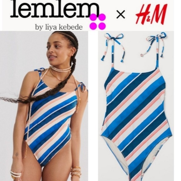 Lemlem x H&M Blue One piece Swimsuit
