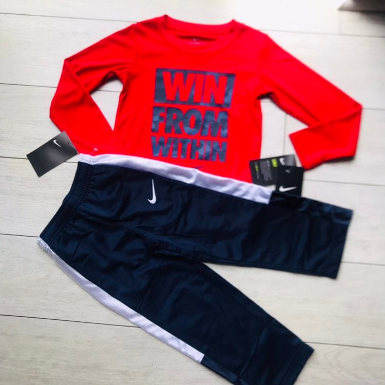 3T Nike tracksuit toddler boy 3T NWT