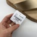 St. John's Bay Salden Women's Sandals Gold Color Flip flops Size 9M