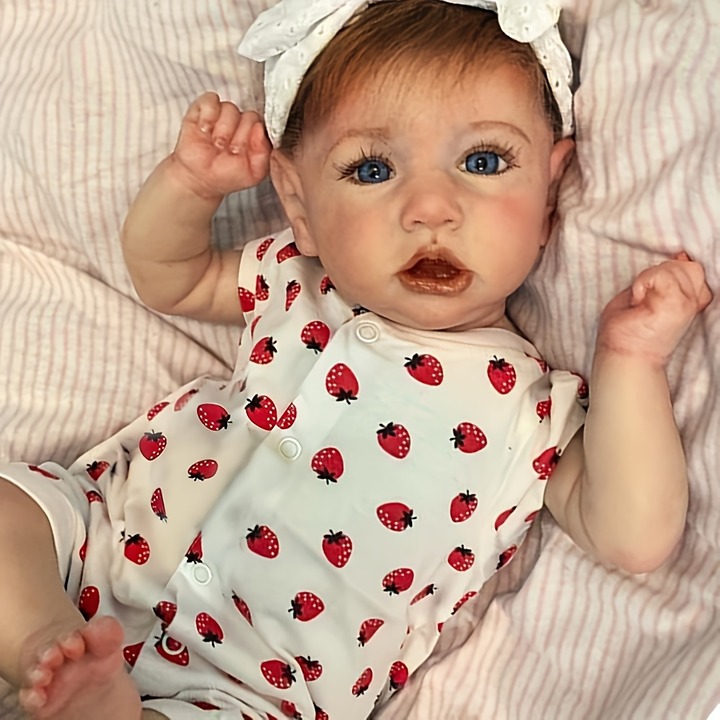 Reborn Baby Dolls - 22 Inches Realistic Newborn Soft Vinyl Baby Dolls Toy For
