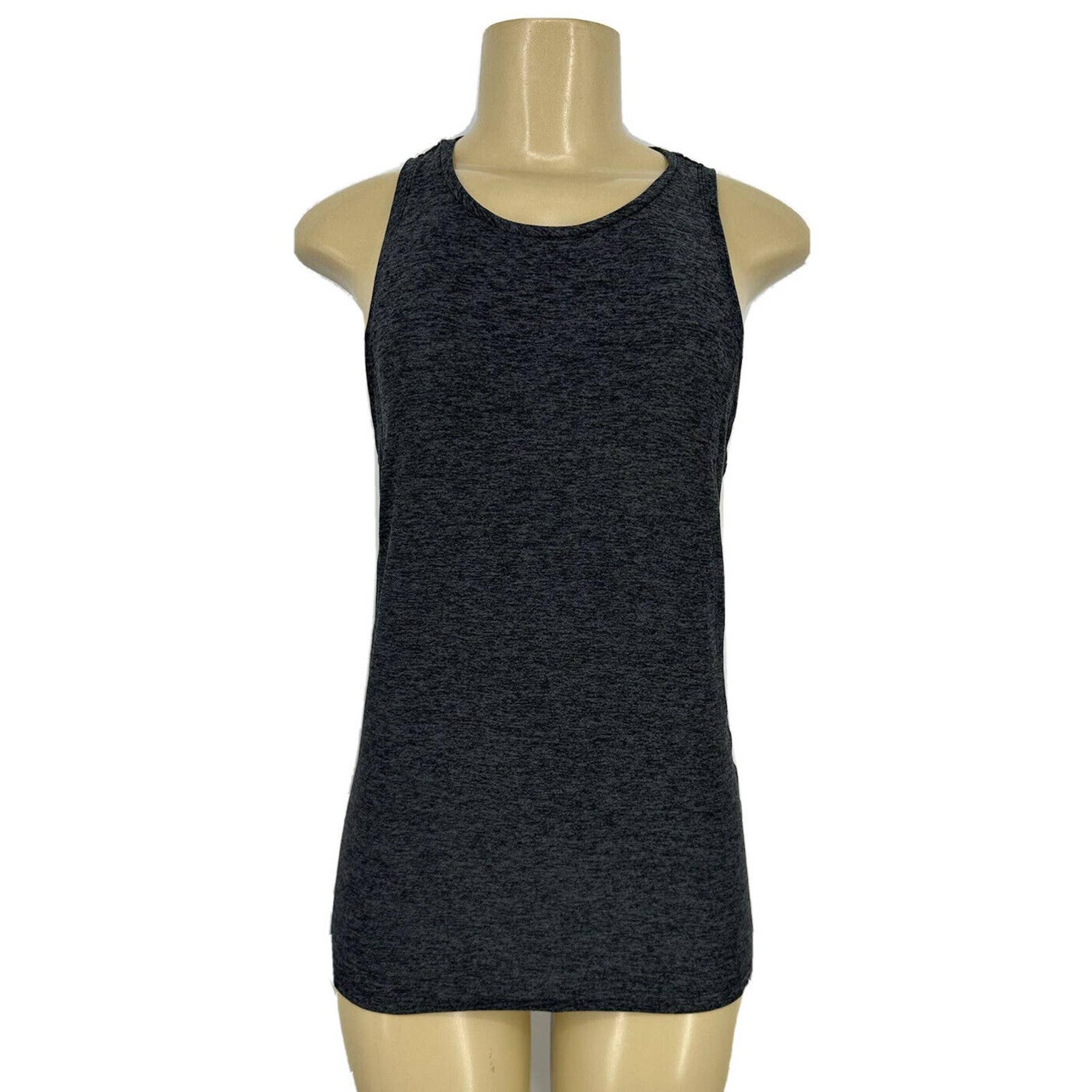 Outdoor Voices Small Women Grey Soft Tank Top Athletic Active Crew Neck DV10