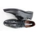 Allen Edmonds Delray 1219 Black Leather Split Toe Derby Dress Shoe Size 12 3A