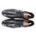 Allen Edmonds Delray 1219 Black Leather Split Toe Derby Dress Shoe Size 12 3A