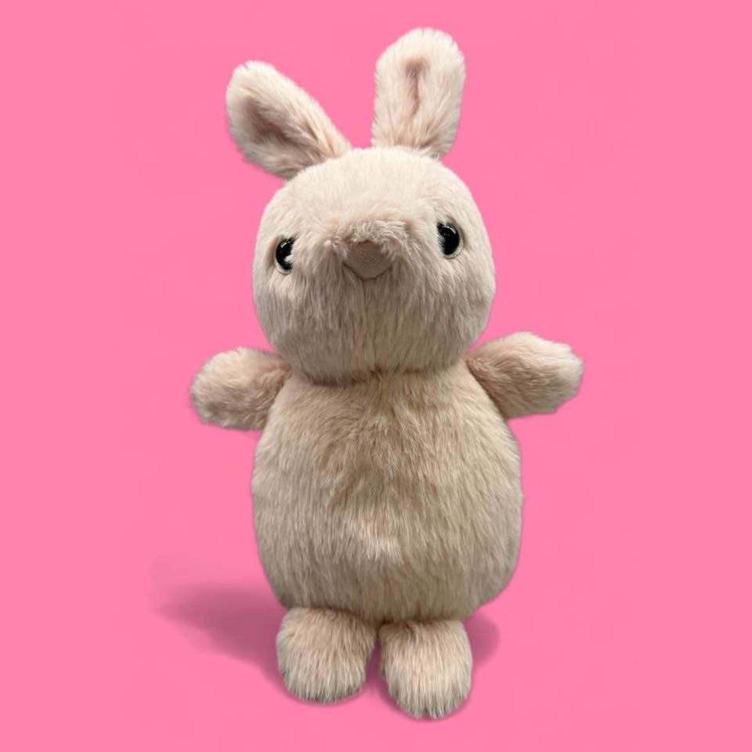 Jellycat Rare Retired Kutie Pop Light Pink Medium Plush Bunny