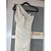 VALENTINA House of CB Small bigger cup IVORY ASYMMETRIC CUTOUT MIDI DRESS US255