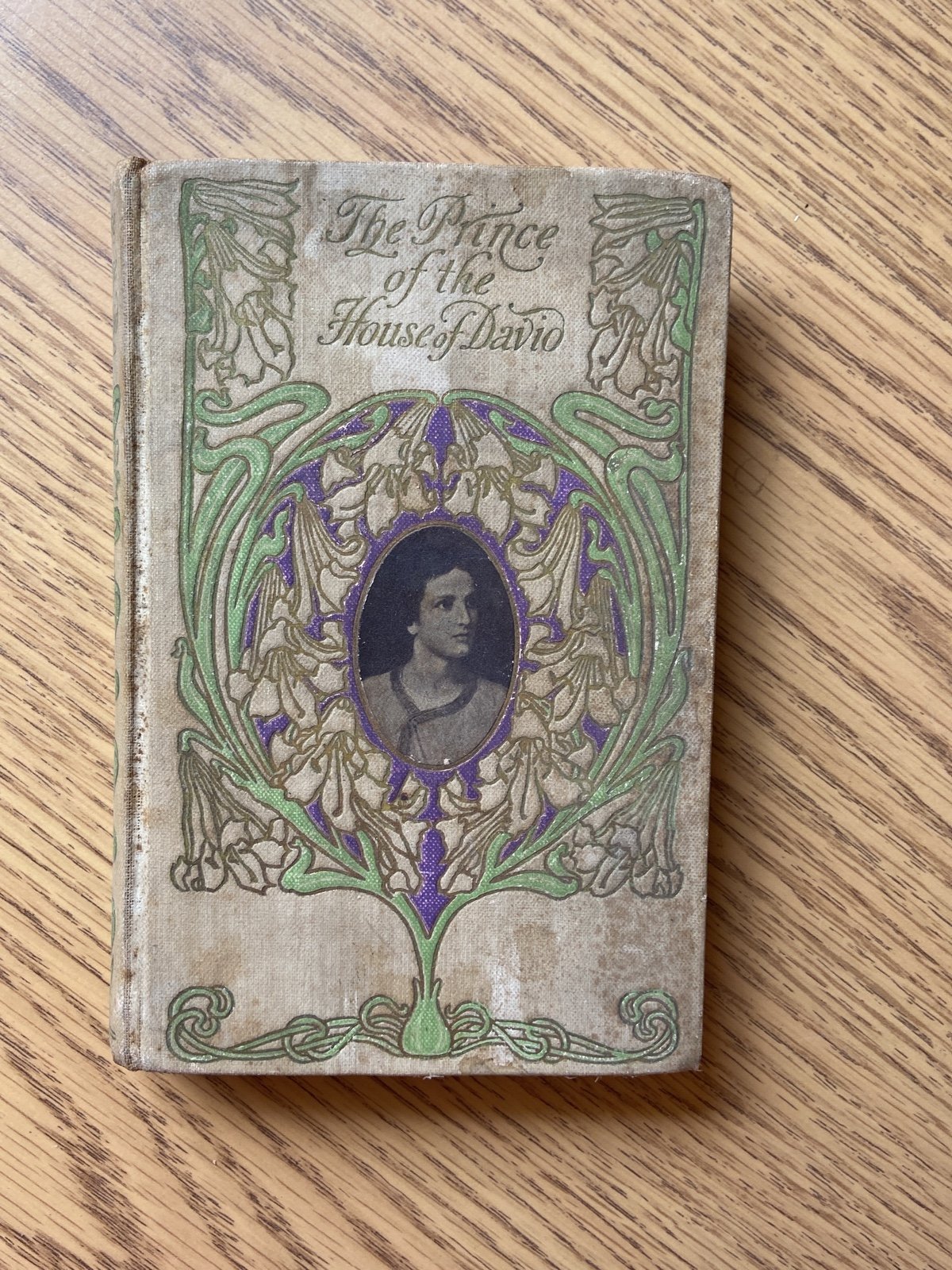Vtg Book- The Prince of the House of David by Rev. J H Ingraham - Hardcover 1897