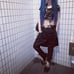 KILLER DESIGN LONG X ORPHANAGE BLACK CLIP PANTS UNISEX