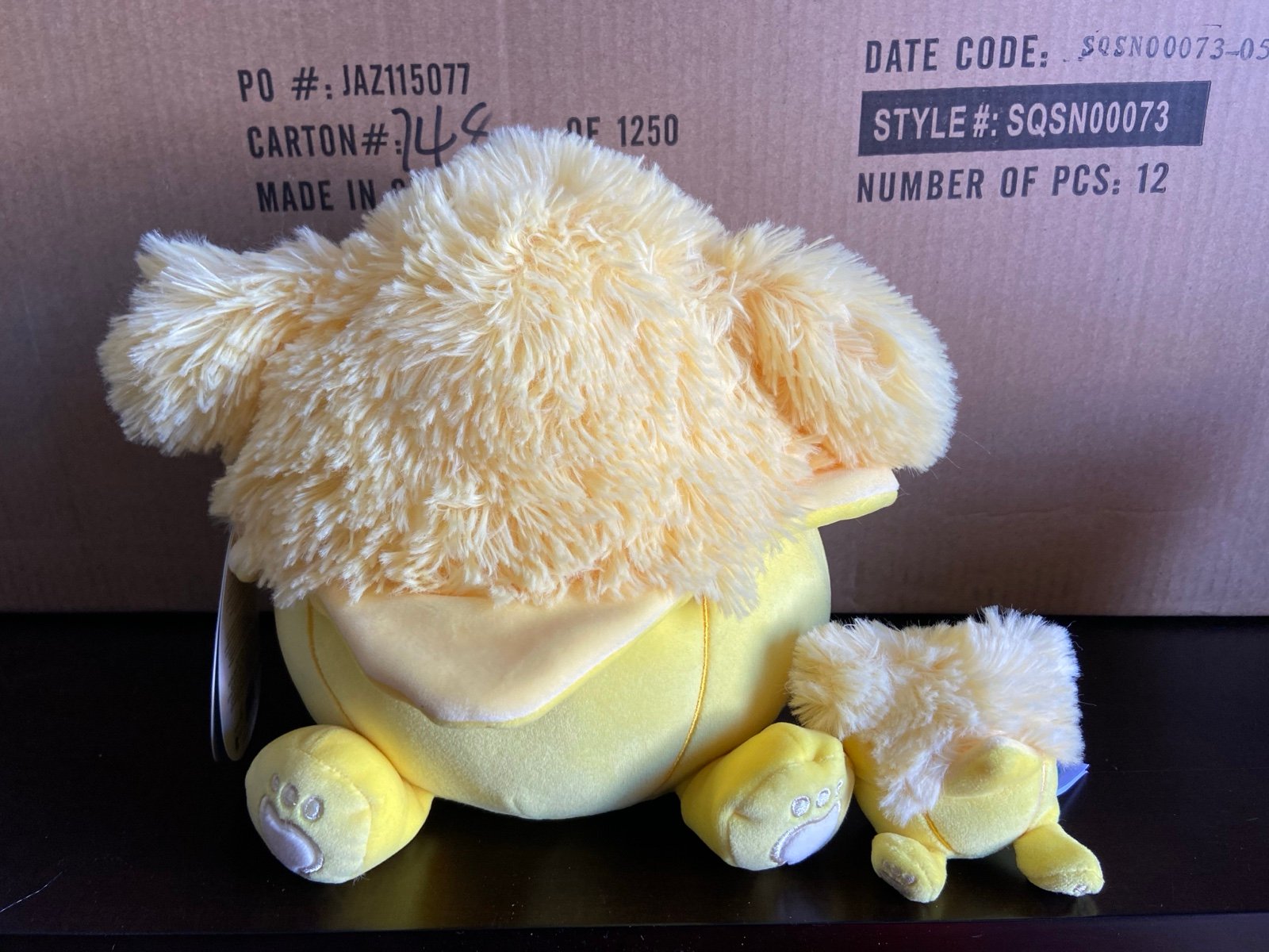 DEFECT Squishmallow 8” and capsule Nomi The Bigfoot Banana Exclusive NWT