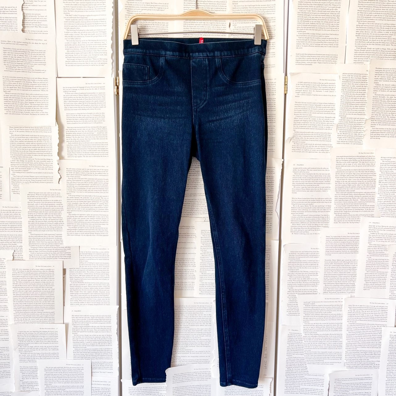 SPANX Twilight Rinse Jean-ish Ankle Leggings