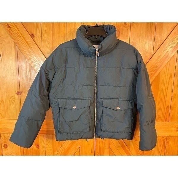 NAKD Puffer Bomber Jacket Pockets Size 36 / Small (4631)