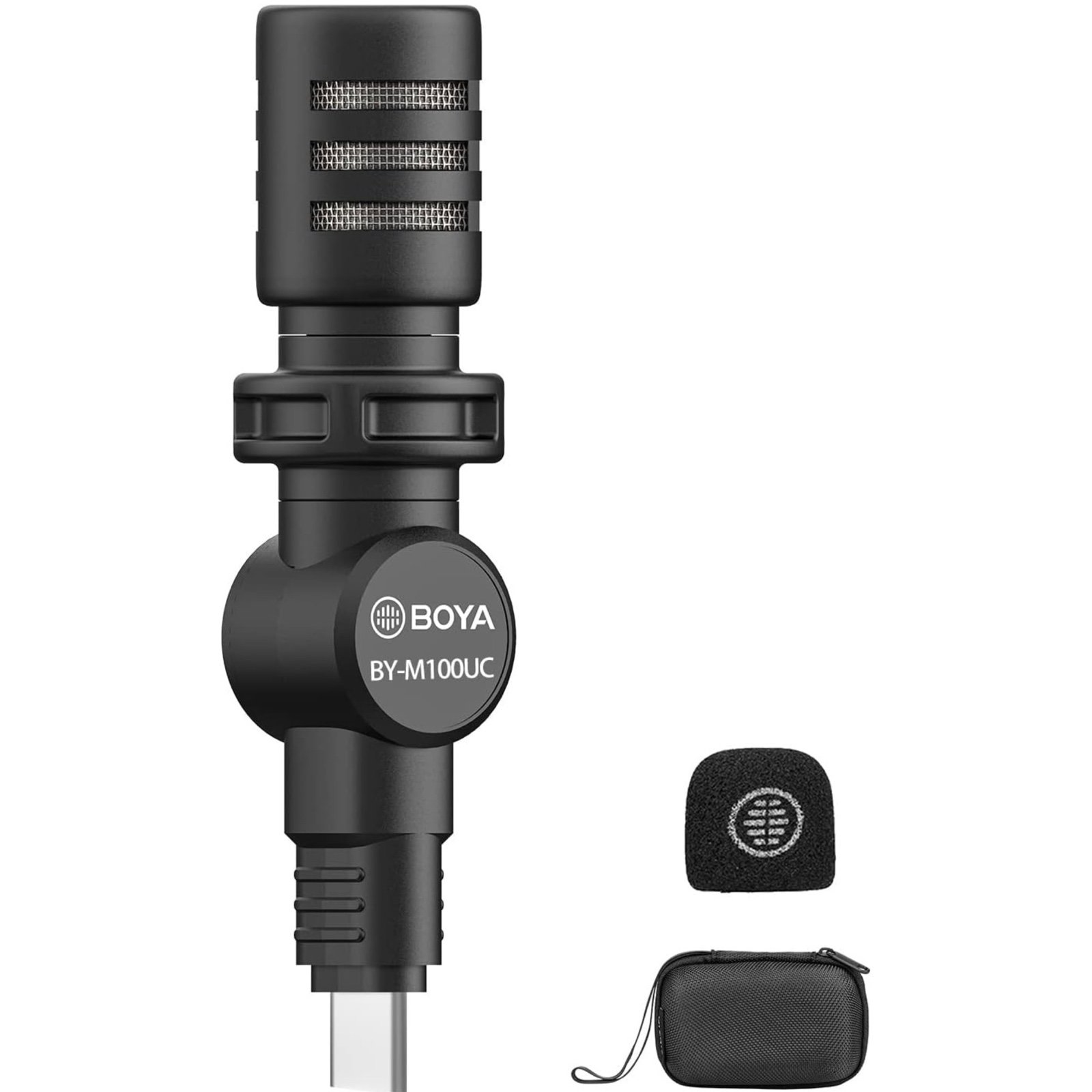 Mini USB C Microphone Plug&Play Lapel Mic Type-C Android Laptop OSM Action2/3