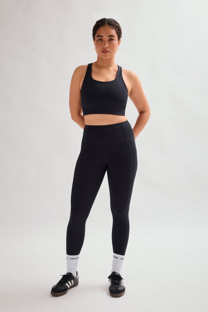 Girlfriend Collective Black Compressive High-Rise Legging