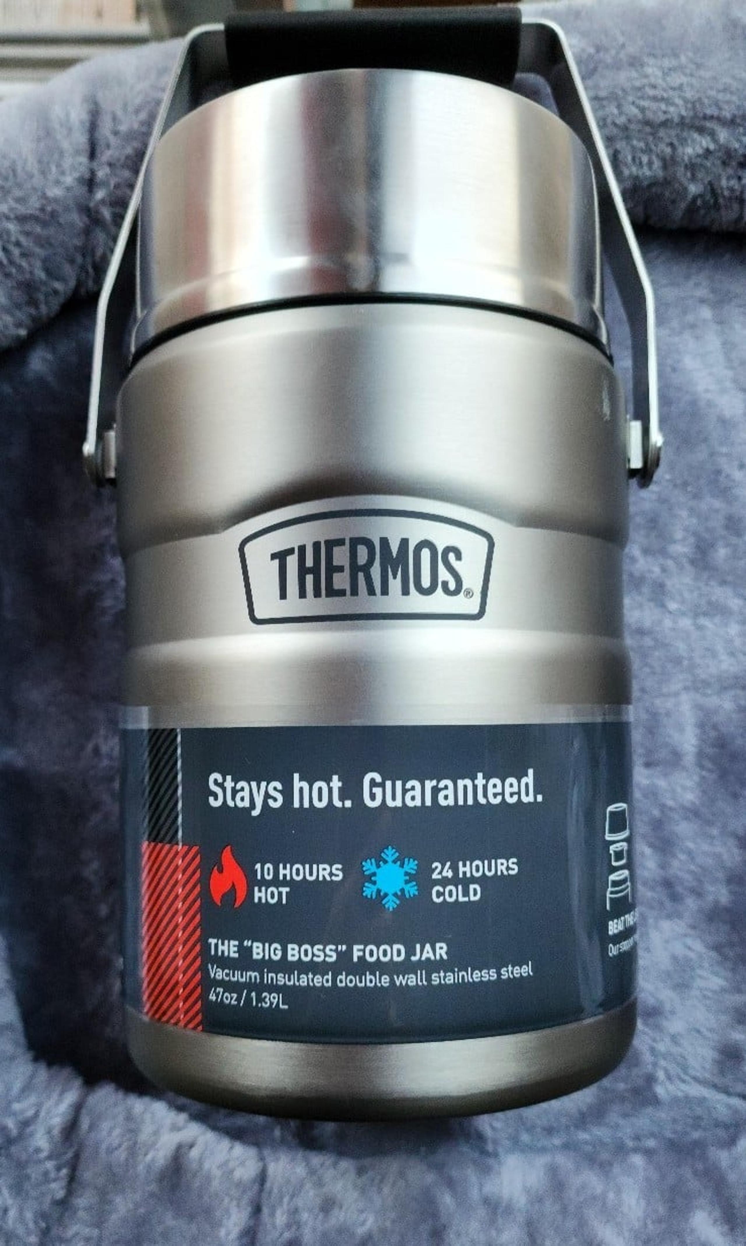 2 Storage Container Inserts - THERMOS Stainless King Vacuum-Insulated Food Jar
