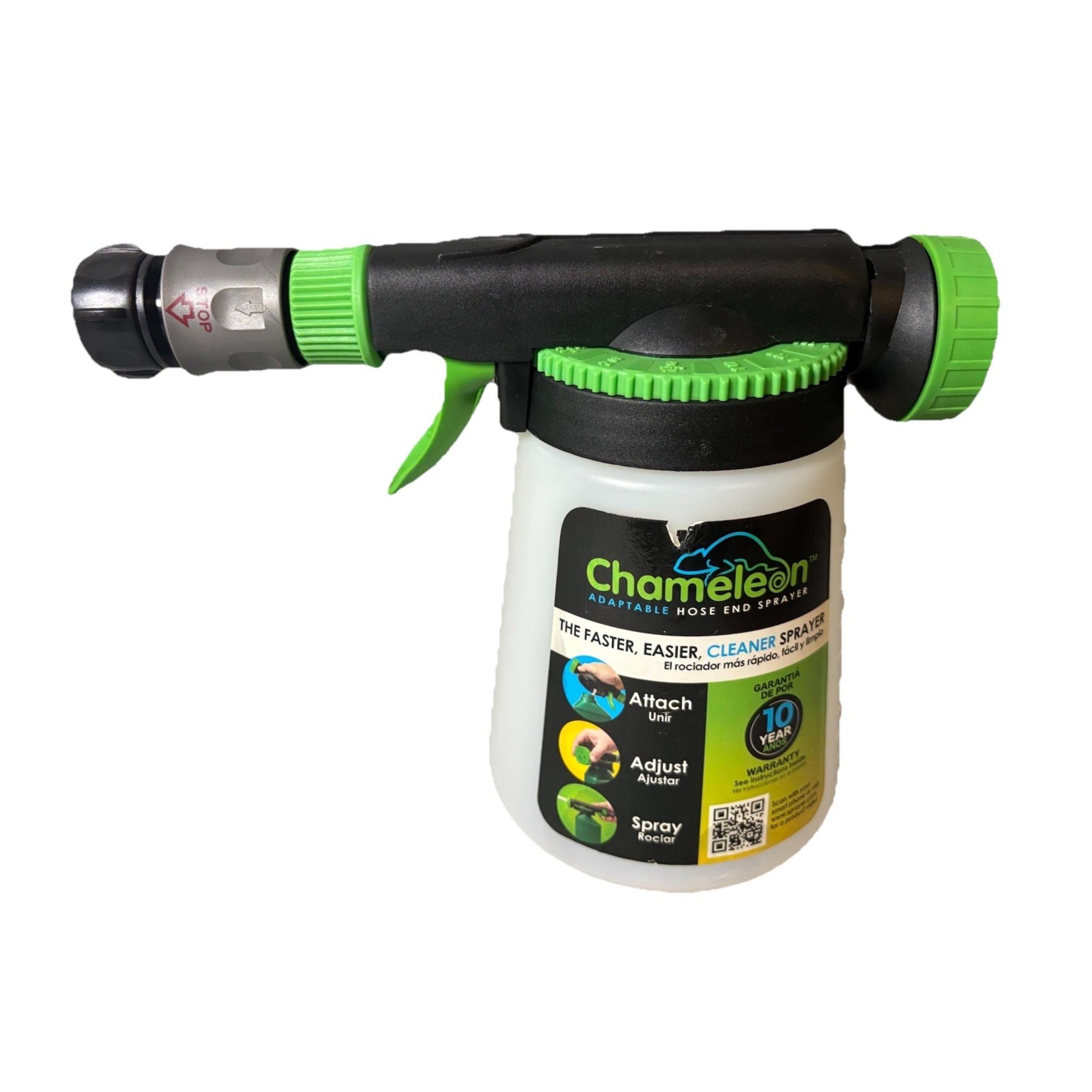 Chameleon Adjustable Hose Sprayer Lawn & Garden Spray Tools Yard Work Tested