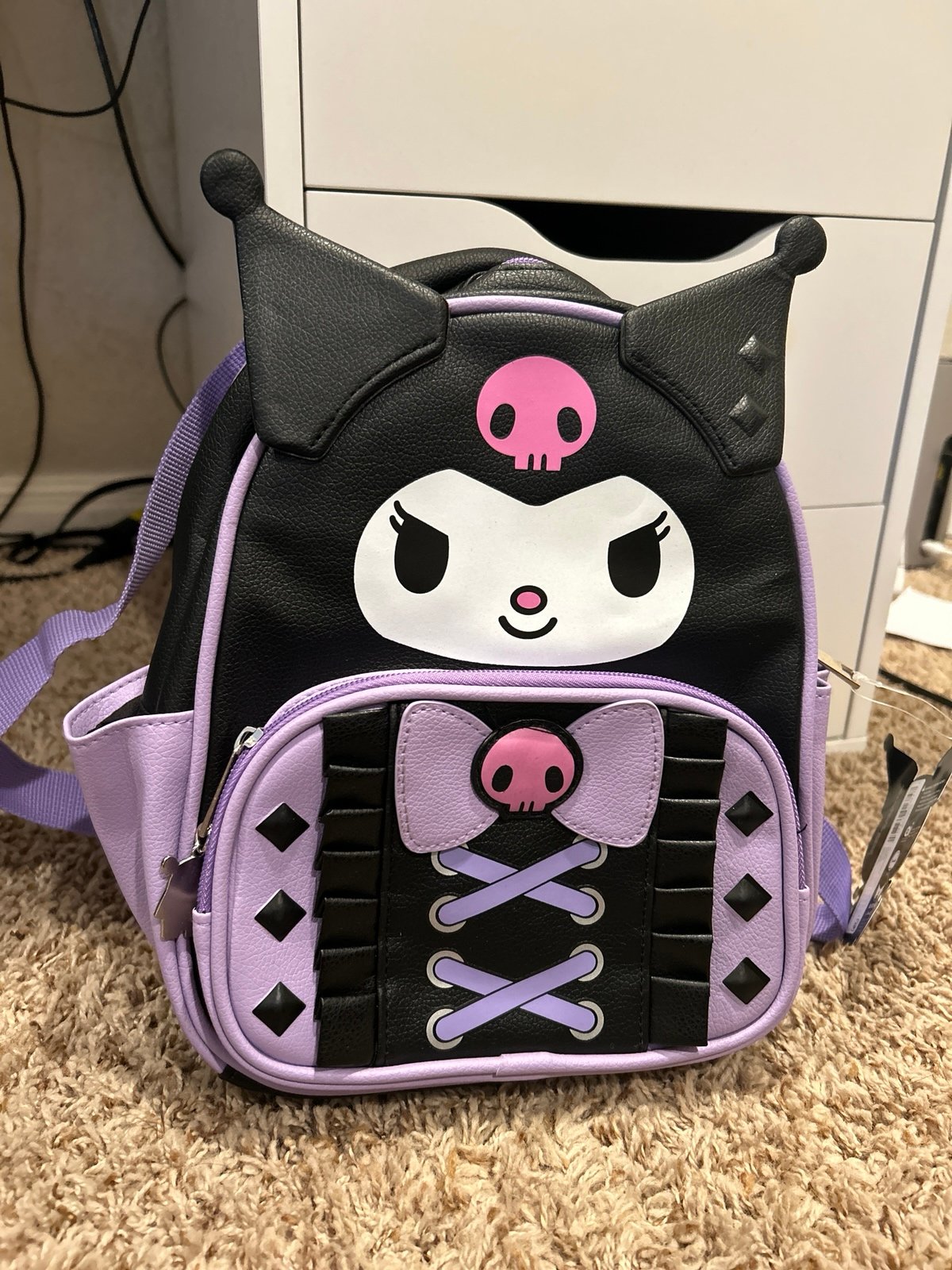Kuromi mini backpack