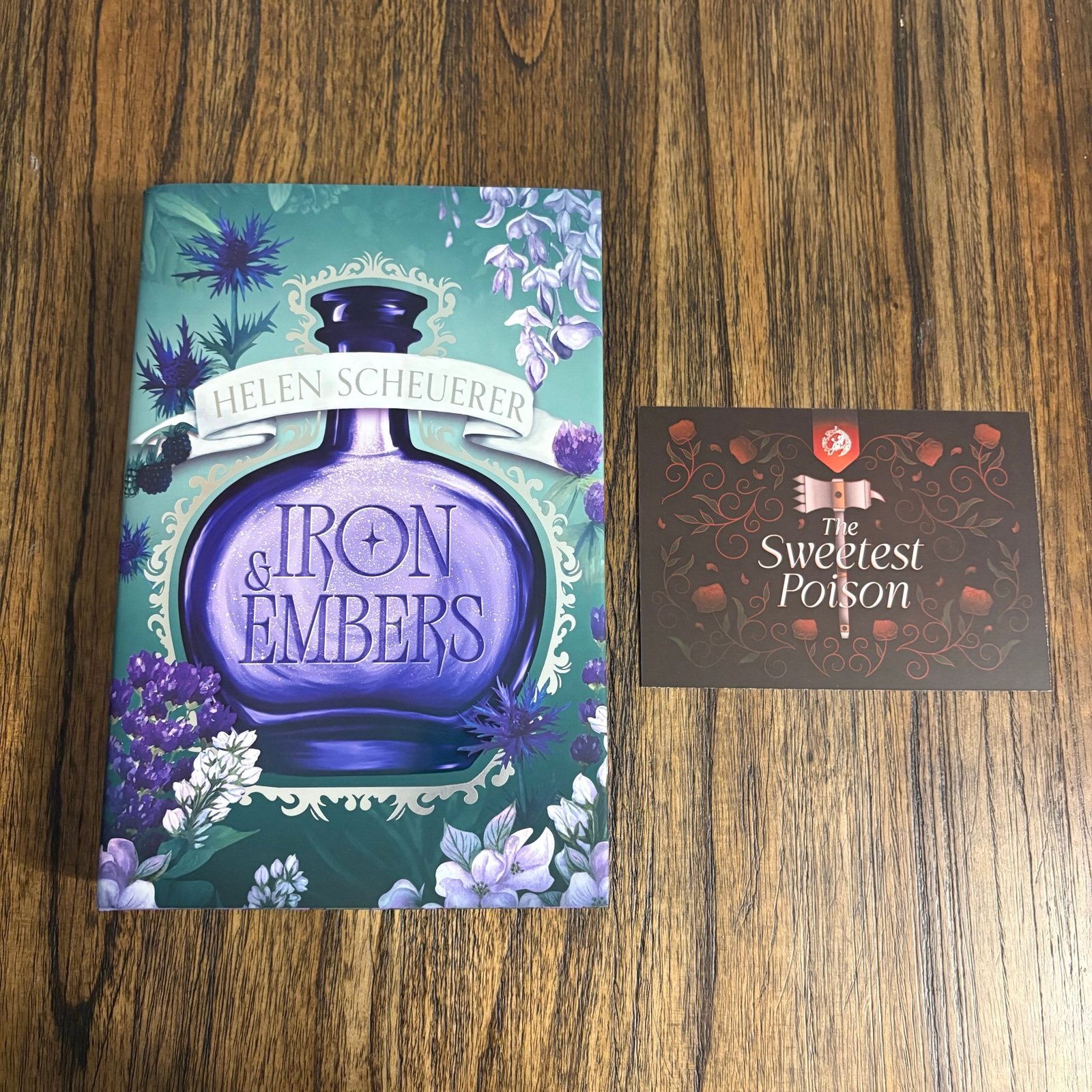 *Signed* Fairyloot Iron and Embers