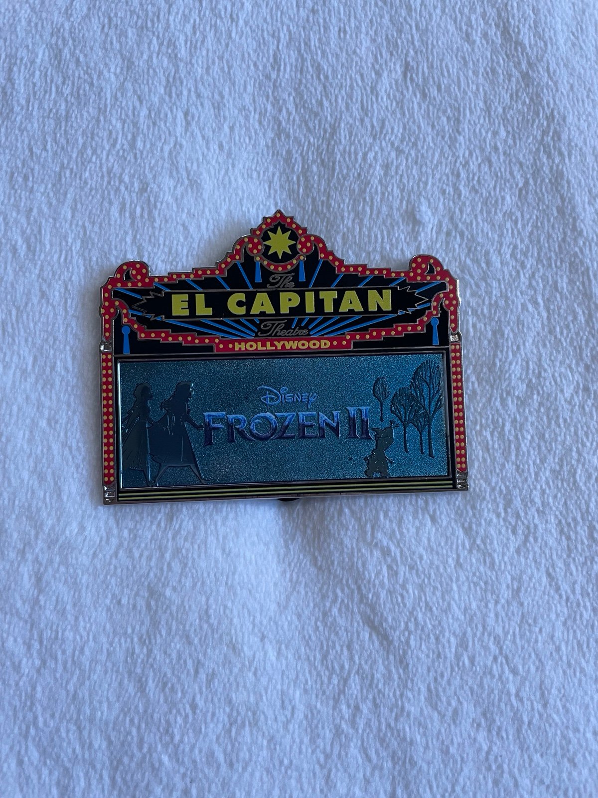 Disney Official Pin Frozen 2 Pin Marquée Pin DSSH El Capitan