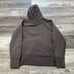 American Giant Gray Womens L Zip Up Blank Heavyweight Reinforced Hoodie USA