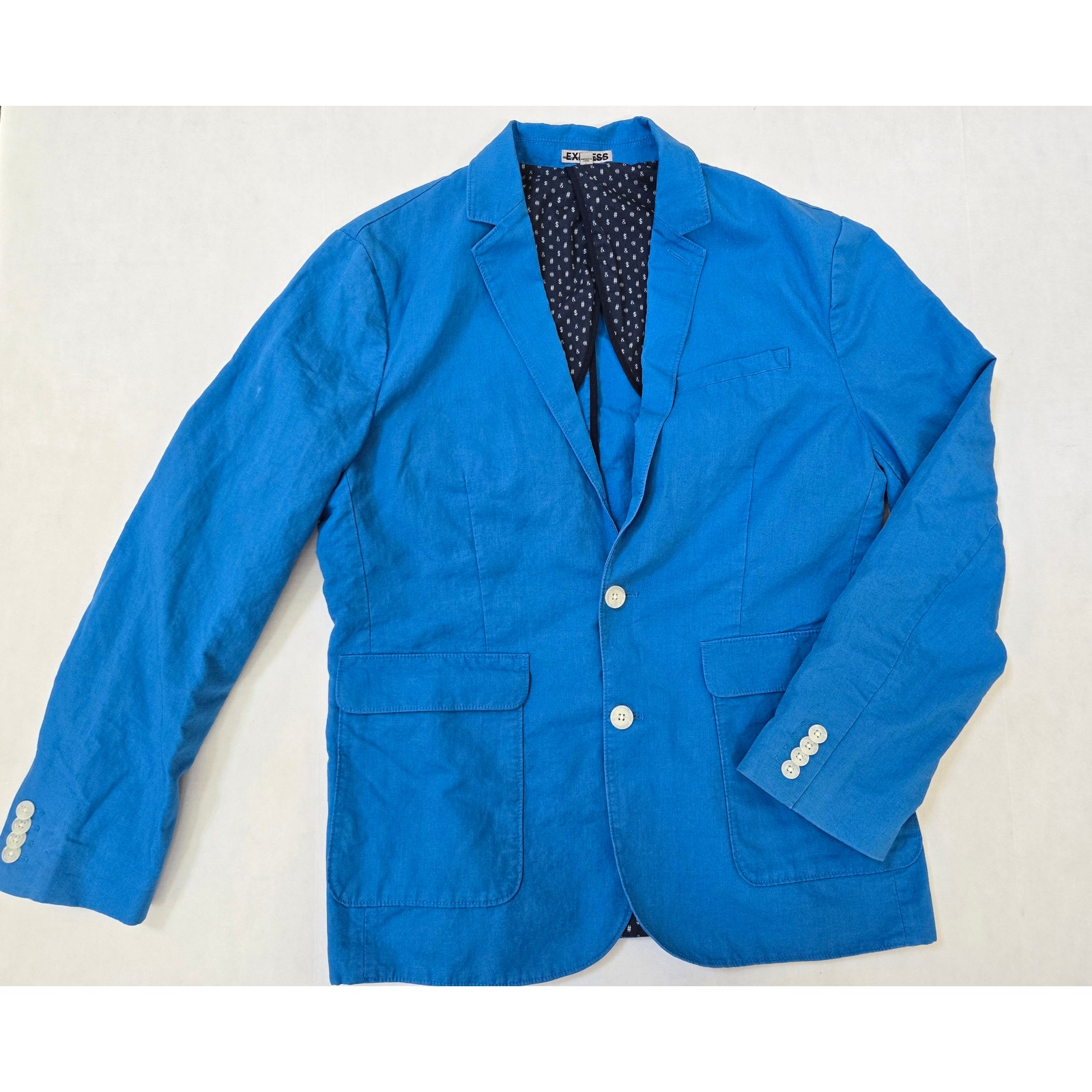 EXPRESS Men's Sport Jacket Blue Size M