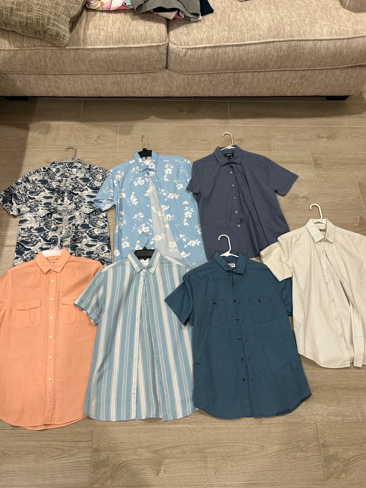 Men Express Button Up Shirt Bundle