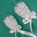 NIB/NWOT Luxurious Wedding Champagne Flutes