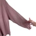 Free People Women’s Medium Softly Structured Knit Tunic Dusty Mauve Sweater