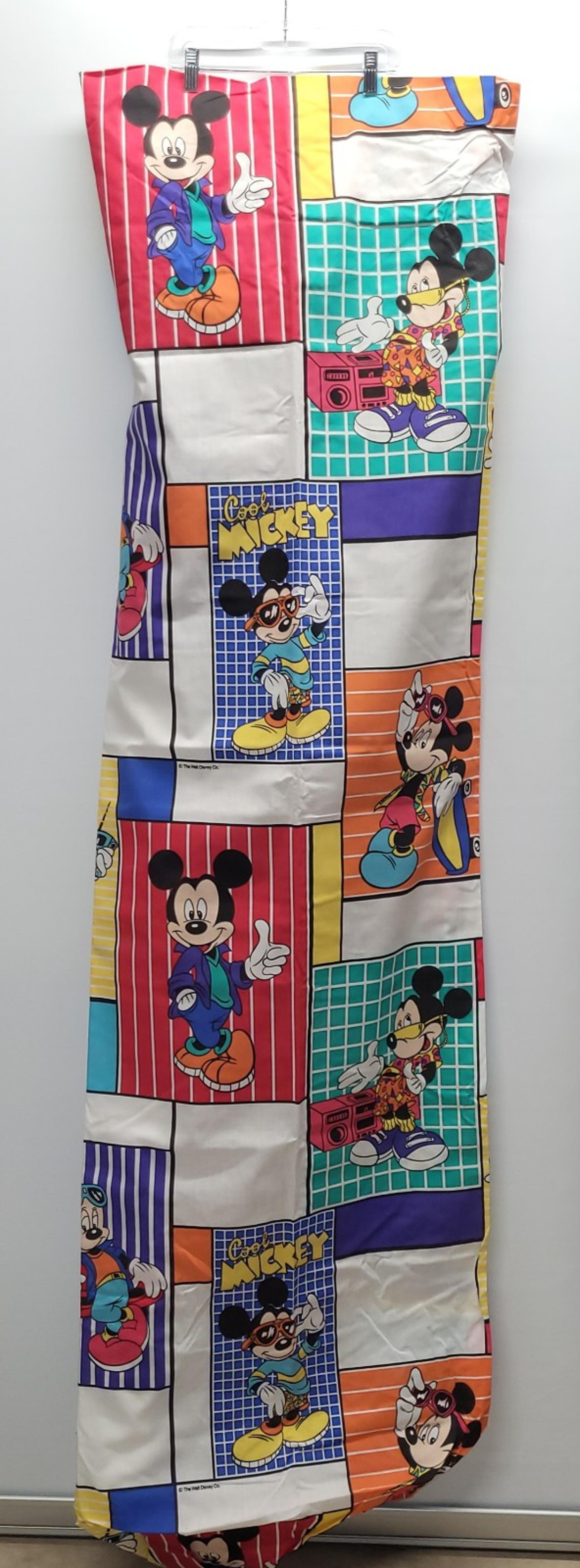 Vintage Mickey Mouse Twin FITTED sheet ONLY.