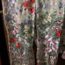 Sheer Embroidered Floral PantSuit - L