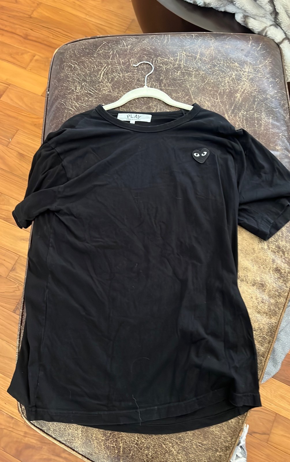 Comme des Garcons black heart shirt