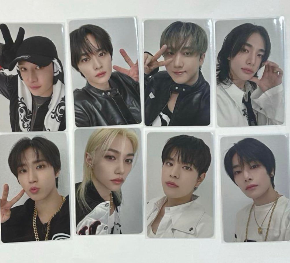 Stray Kids Hop hmv photocard complete set ot8 normal