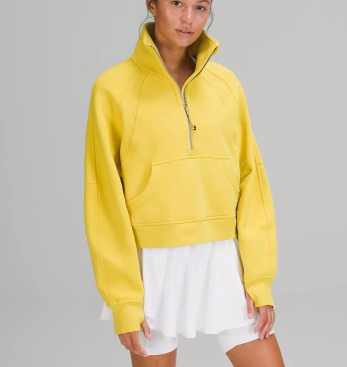 NWT Lululemon Scuba Oversized Funnel Neck DESIGNED FOR ON THE MOVE Color in sole