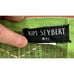 Set 3 Kim Seybert Green Argyle Square Linen Placemats Holiday Metallic Details