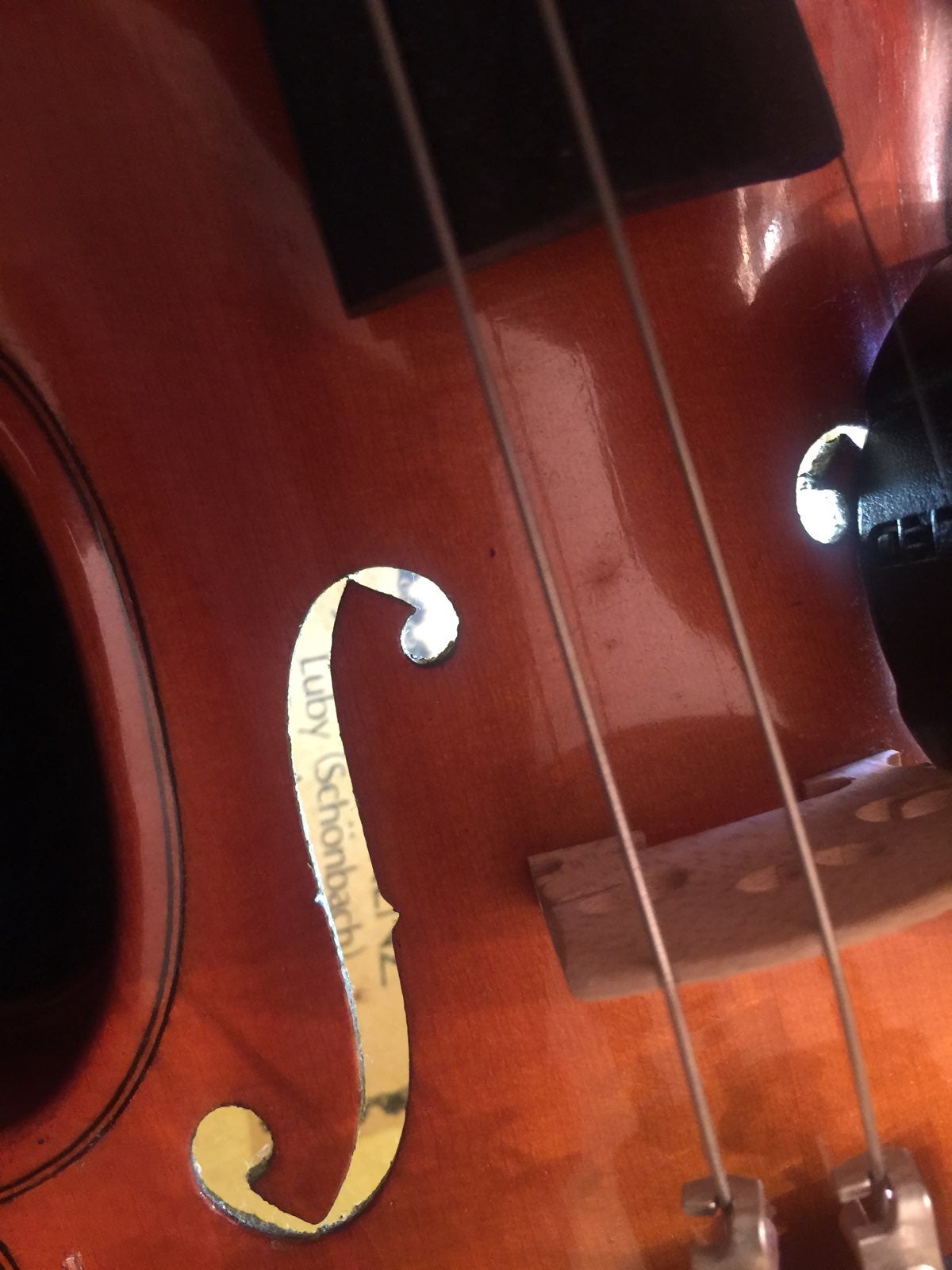 Josef Lorenz Luby (Schönbach) Violin Instrument accessories