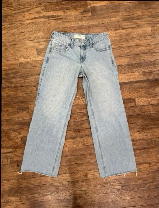 hollister wide leg jeans
