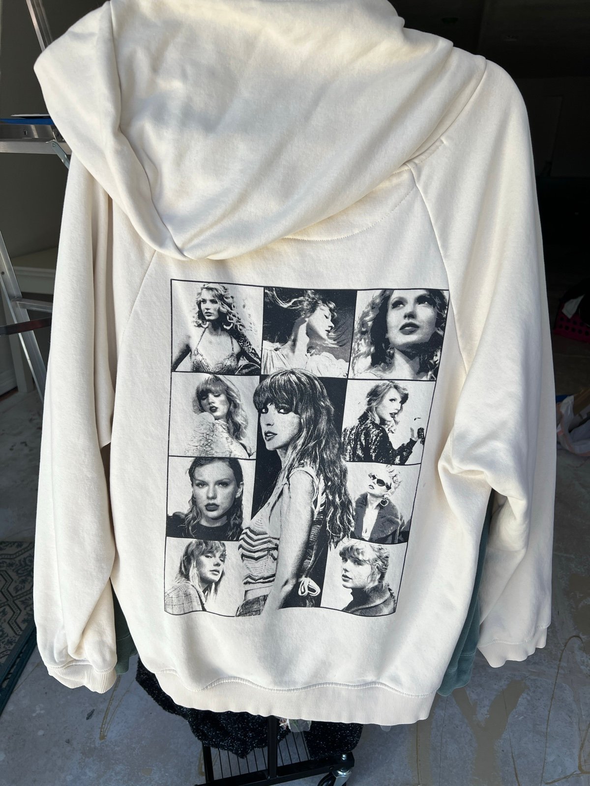 TS Eras Tour ORIGINAL Cream Hoodie XXL *NEVER WORN* (DM to negotiate price!)
