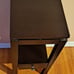 Accent table with draw.. solid mahogany wood