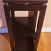 Accent table with draw.. solid mahogany wood