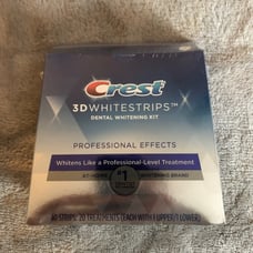 Crest 3D whitestrips