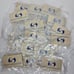 Sacramento International Airport Logo Lot Of 24 Luggage Bag Tags, Name & Address