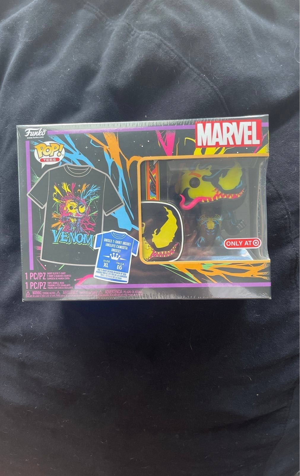 venom black light Funko