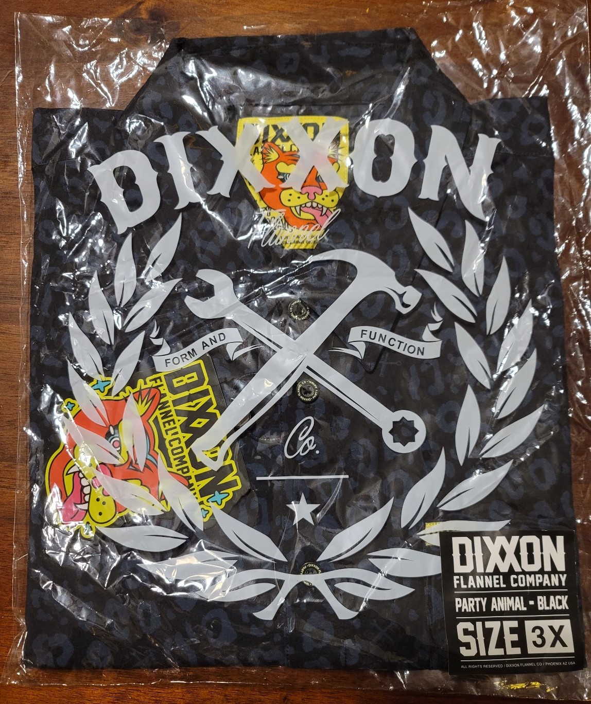 Dixxon Flannel Party Shirt BNIB 3XL