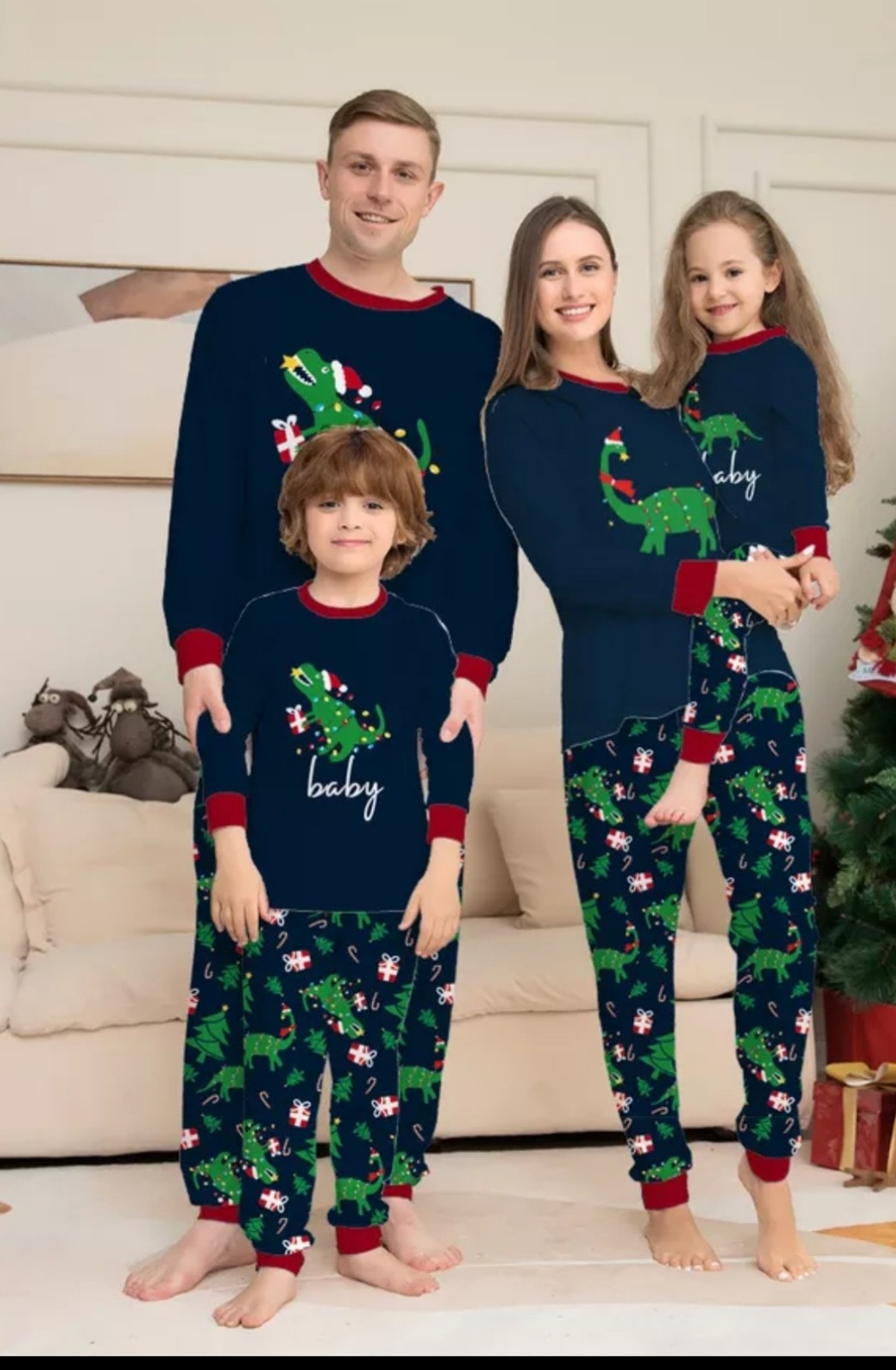 family Christmas pjs
