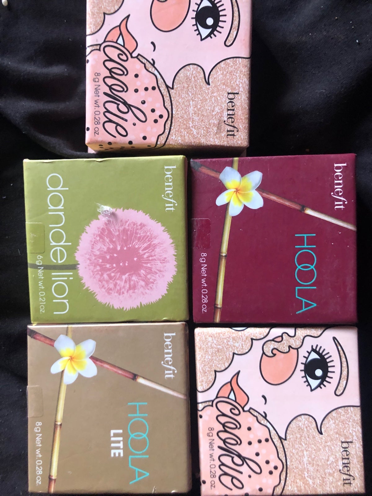 Benefit blush bundle 5 items brand new