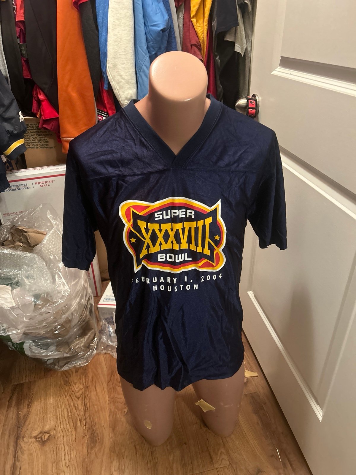 NFL Super Bowl XXXVIII 2004 Jersey