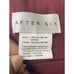 After Six Bow-neck Open-back Trumpet Gown In Cabernet Size 14
