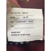 After Six Bow-neck Open-back Trumpet Gown In Cabernet Size 14