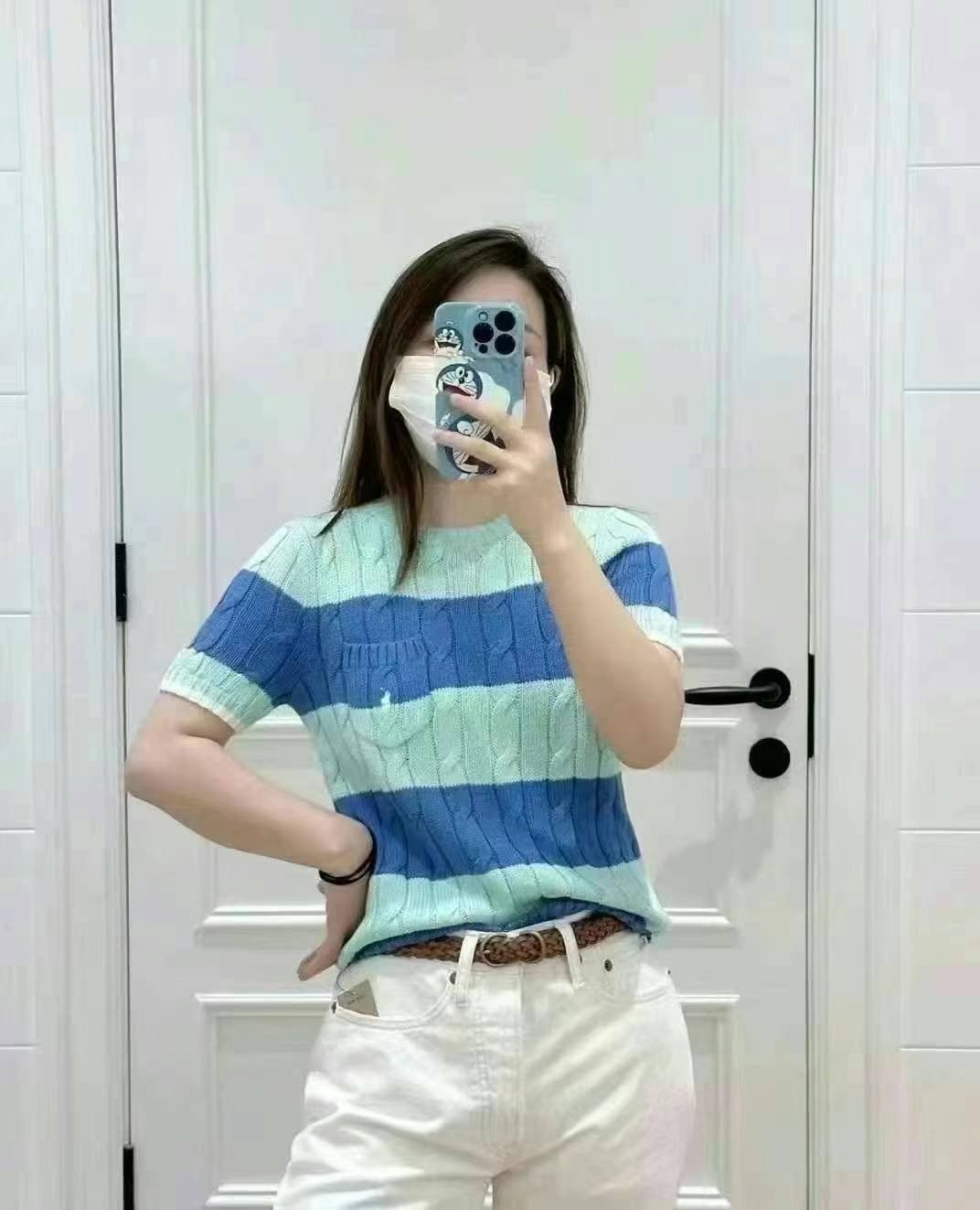 Ralph Lauren women's short sleeve sweater