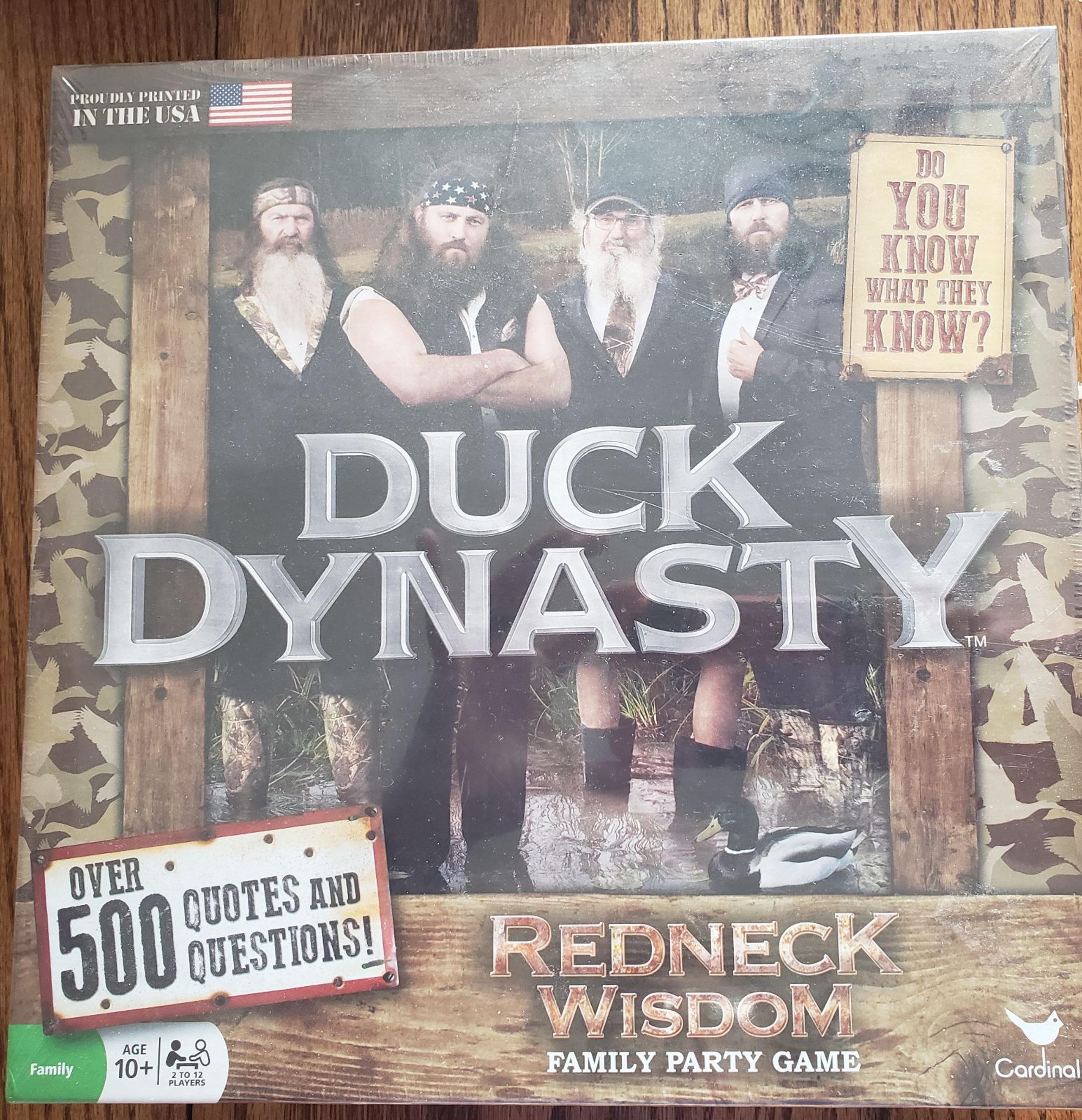 Duck dynasty board game